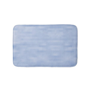 Alfombrilla De Baño Patrón abstracto del cielo azul claro minimalista