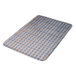 Alfombrilla De Baño Patrón abstracto geométrico de mosaico moderno 129