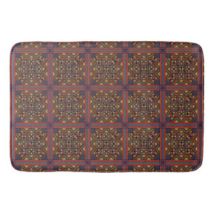 Alfombrilla De Baño Patrón africano