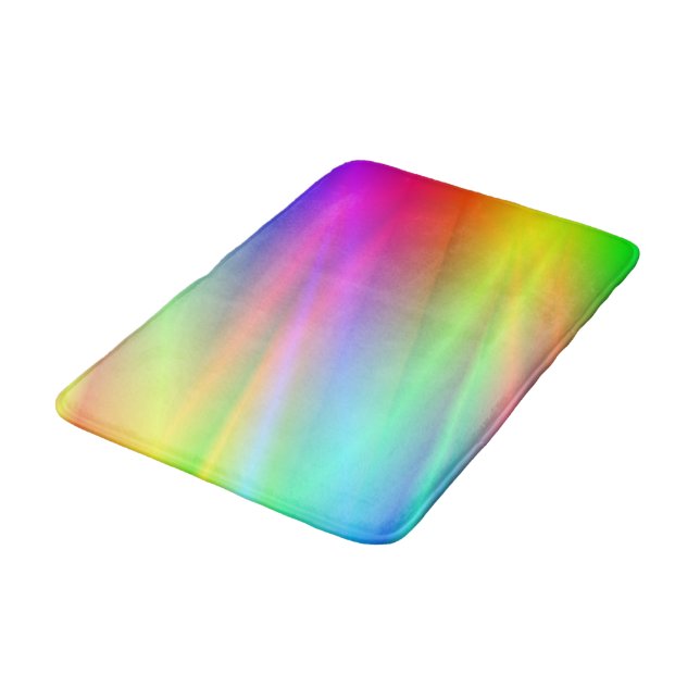 Alfombrilla De Baño Patrón arcoiris (Angular)