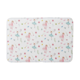 Alfombrilla De Baño Patrón Ballerina