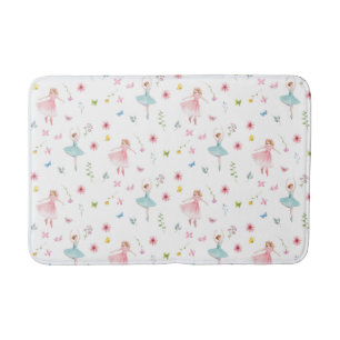 Alfombrilla De Baño Patrón Ballerina
