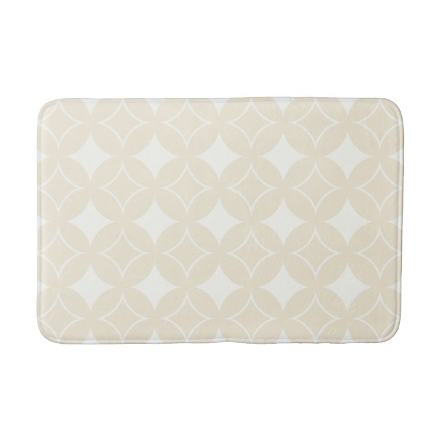 Alfombrilla De Baño Patrón Beige-Shipo (Anverso)