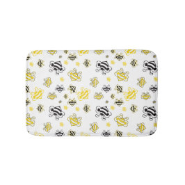 Alfombrilla De Baño Patrón de abejas