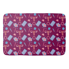 Alfombrilla De Baño Patrón de anticoncepción feminista