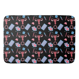 Alfombrilla De Baño Patrón de anticoncepción feminista