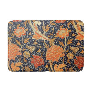 Alfombrilla De Baño Patrón de Art Nouveau floral William Morris Cray