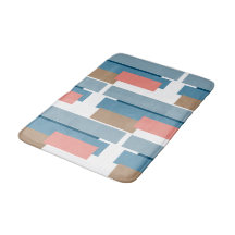 Patrón de arte de bandas geométricas abstractas co