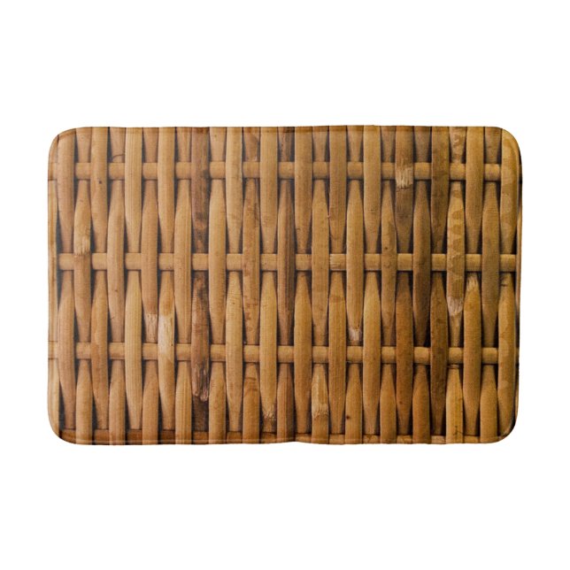 Alfombrilla De Baño Patrón de Bambú (Anverso)