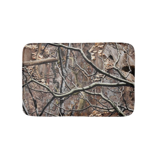 Alfombrilla De Baño Patrón de camuflaje de caza 8 (Anverso)