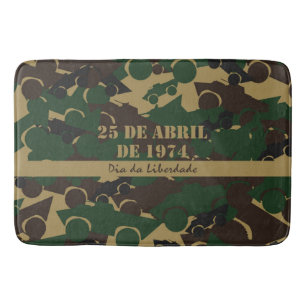 Alfombrilla De Baño Patrón de camuflaje de vehículo militar