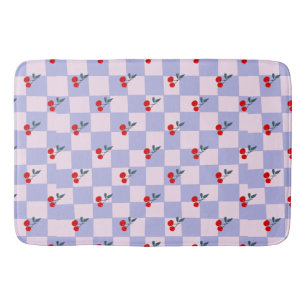 Alfombrilla De Baño Patrón de cerezo rojo dulce