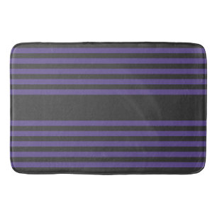 Alfombrilla De Baño Patrón de cinco bandas ultravioleta y carbonífero