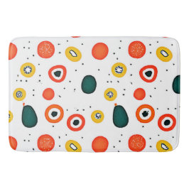 Alfombrilla De Baño Patrón de círculo de puntos de reproducción