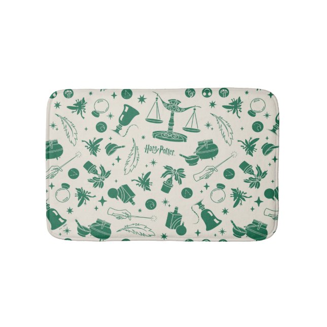 Alfombrilla De Baño Patrón de club de clase HOGWARTS™ (Anverso)