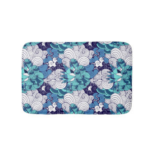 Alfombrilla De Baño Patrón de conchas marinas fundidas