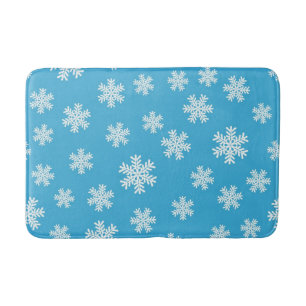 Alfombrilla De Baño Patrón de copo de nieve