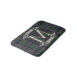 Alfombrilla De Baño Patrón de cuadros clásico azul oscuro rojo verde