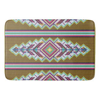 Alfombrilla De Baño Patrón de cuentas Navajo