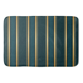 Alfombrilla De Baño Patrón de envoltura de regalo de lujo azul verde d
