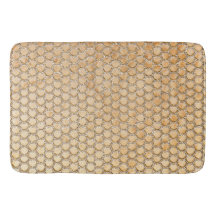 Patrón de escalas de la sirena de mármol Purpurina