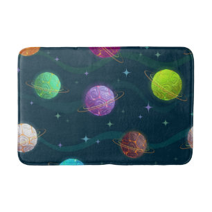 Alfombrilla De Baño Patrón de espacio
