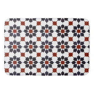 Alfombrilla De Baño Patrón de estrella de ocho puntos marroquí