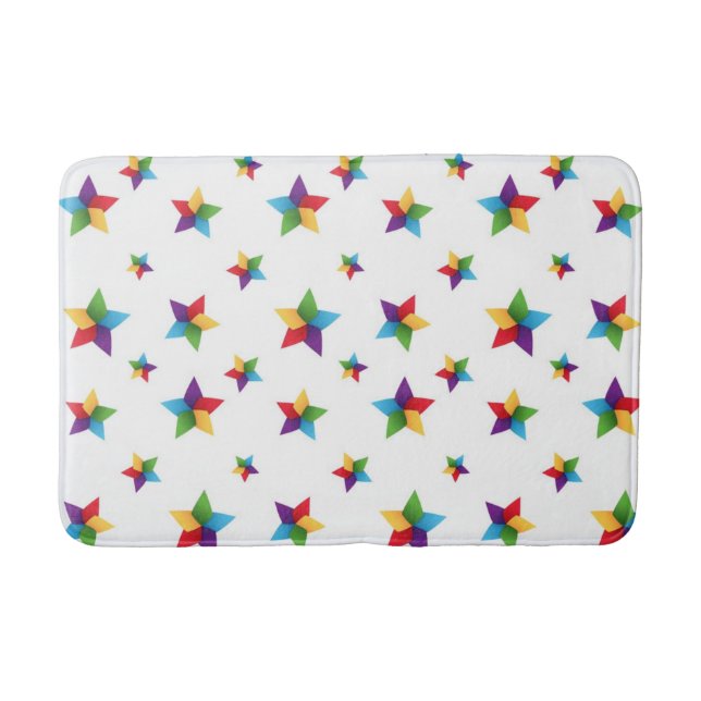 Alfombrilla De Baño Patrón de estrellas (Anverso)