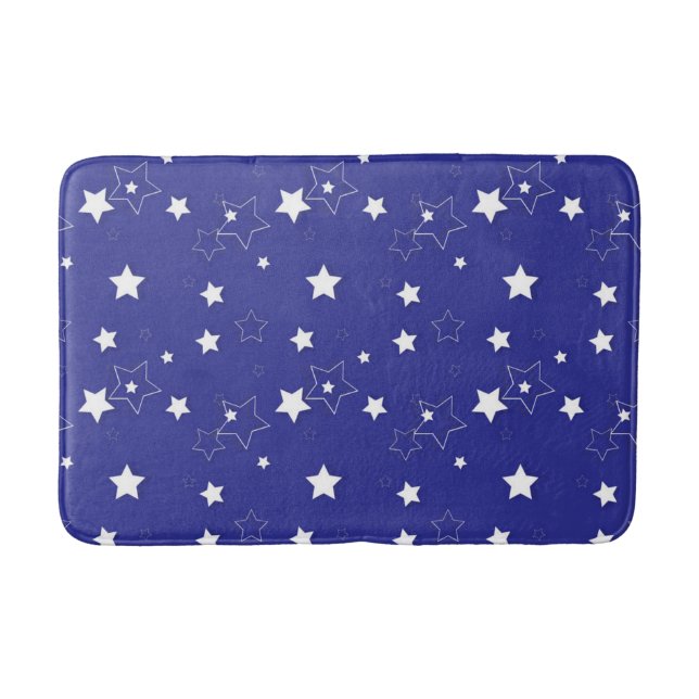 Alfombrilla De Baño Patrón de estrellas (Anverso)