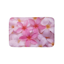 Patrón de flor de Plumeria Rosa