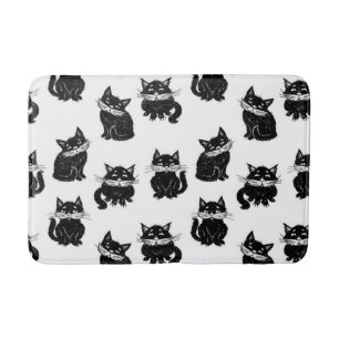 Alfombrilla De Baño Patrón de gato