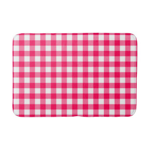 Alfombrilla De Baño Patrón de Gingham