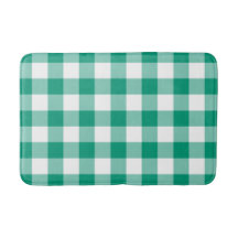 Patrón de Gingham verde moderno