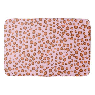 Alfombrilla De Baño Patrón de impresión de animales Leopardo moderno