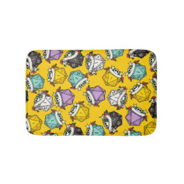 Alfombrilla De Baño Patrón de juego de dados D20