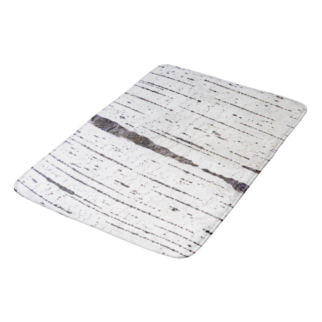 Alfombrilla De Baño Patrón de la corteza de Birch (Angular)