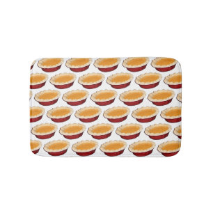 Alfombrilla De Baño Patrón de la tubería de calabaza