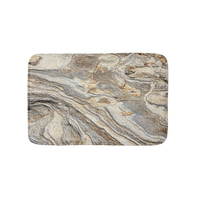 Alfombrilla De Baño Patrón de mármol fresco y de moda (Anverso)