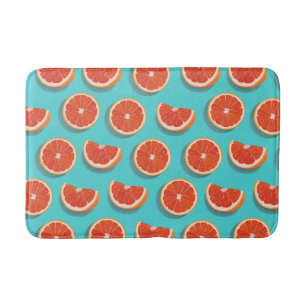 Alfombrilla De Baño Patrón de Naranja de jugo dulce