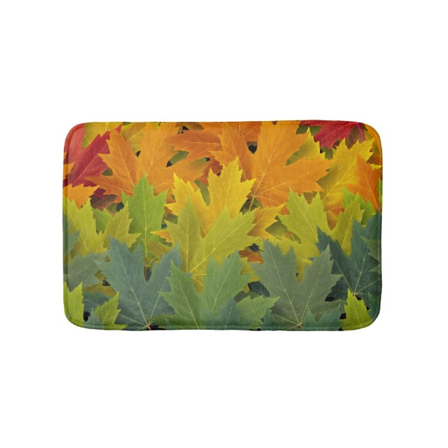 Alfombrilla De Baño Patrón de otoño 2 (Anverso)