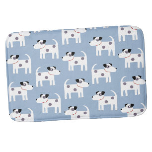 Alfombrilla De Baño Patrón de perro de Jack Russell Parson Terrier