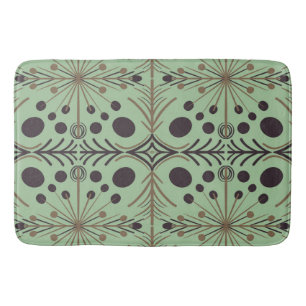Alfombrilla De Baño Patrón de punto de flecha geométrica Boho