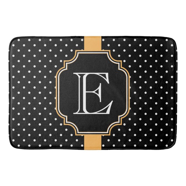 Alfombrilla De Baño Patrón de puntos (Anverso)