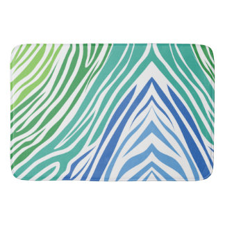 Alfombrilla De Baño Patrón de rayas de cebra