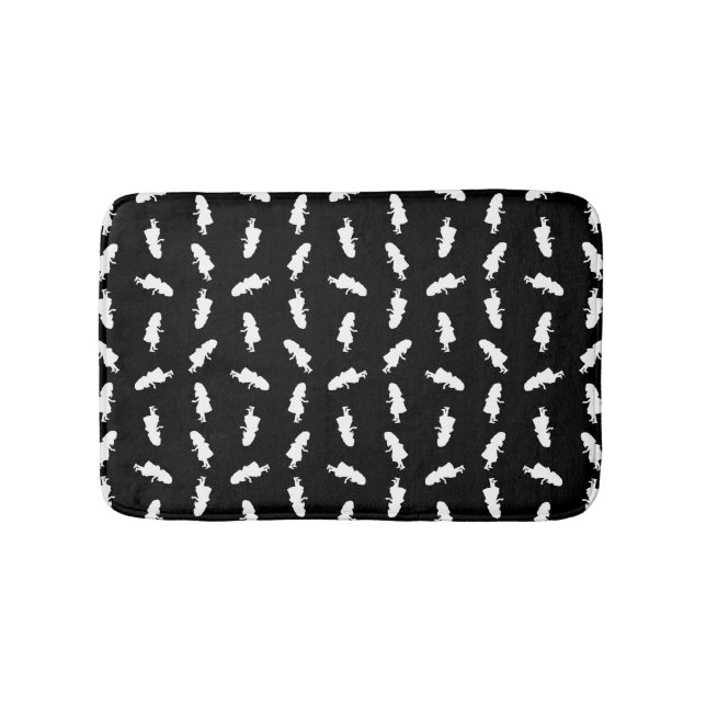 Alfombrilla De Baño Patrón de sábanas de Alicia en el país de las mara (Anverso)