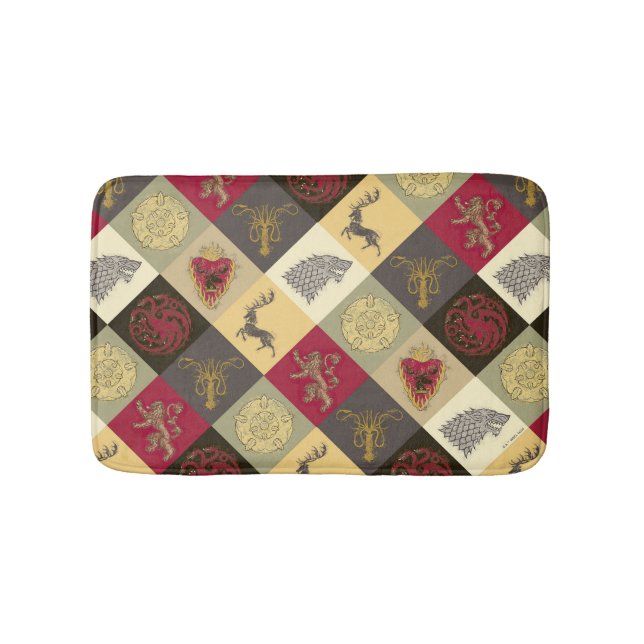 Alfombrilla De Baño Patrón de Sigil de Juego de Tronos (Anverso)