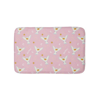Alfombrilla De Baño Patrón de solsticio Hedwig Pink