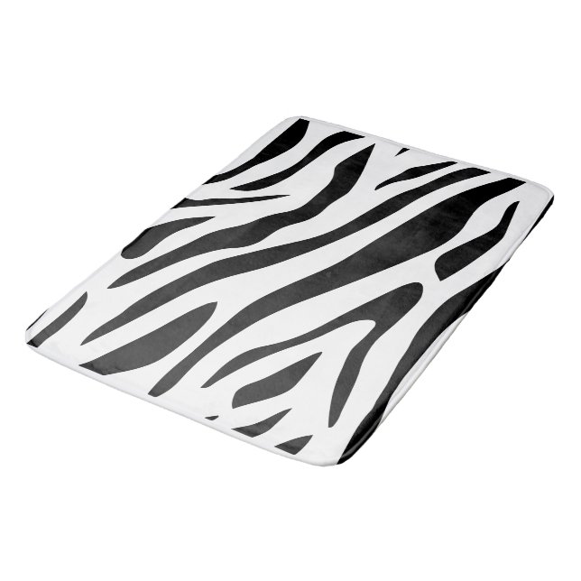 Alfombrilla De Baño Patrón de tigre en vector (Angular)