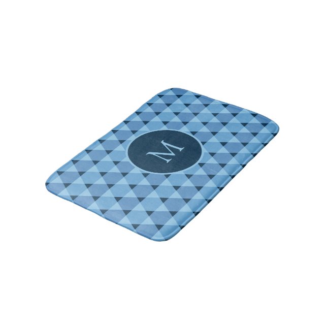 Alfombrilla De Baño Patrón de triángulos (Angular)