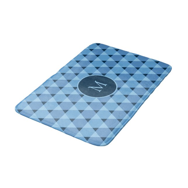 Alfombrilla De Baño Patrón de triángulos (Angular)